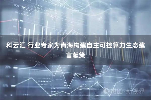 科云汇 行业专家为青海构建自主可控算力生态建言献策